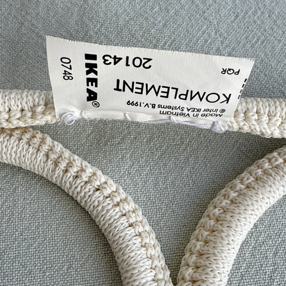 IKEA Cream Textile Organizer